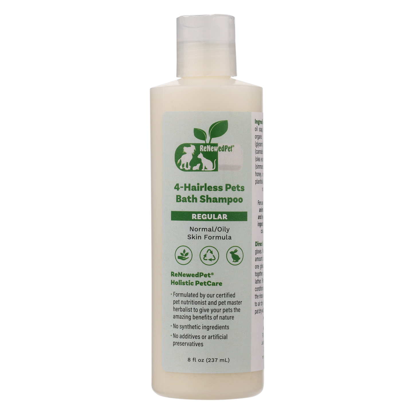 4-HAIRLESS PETS REGULAR SHAMPOO