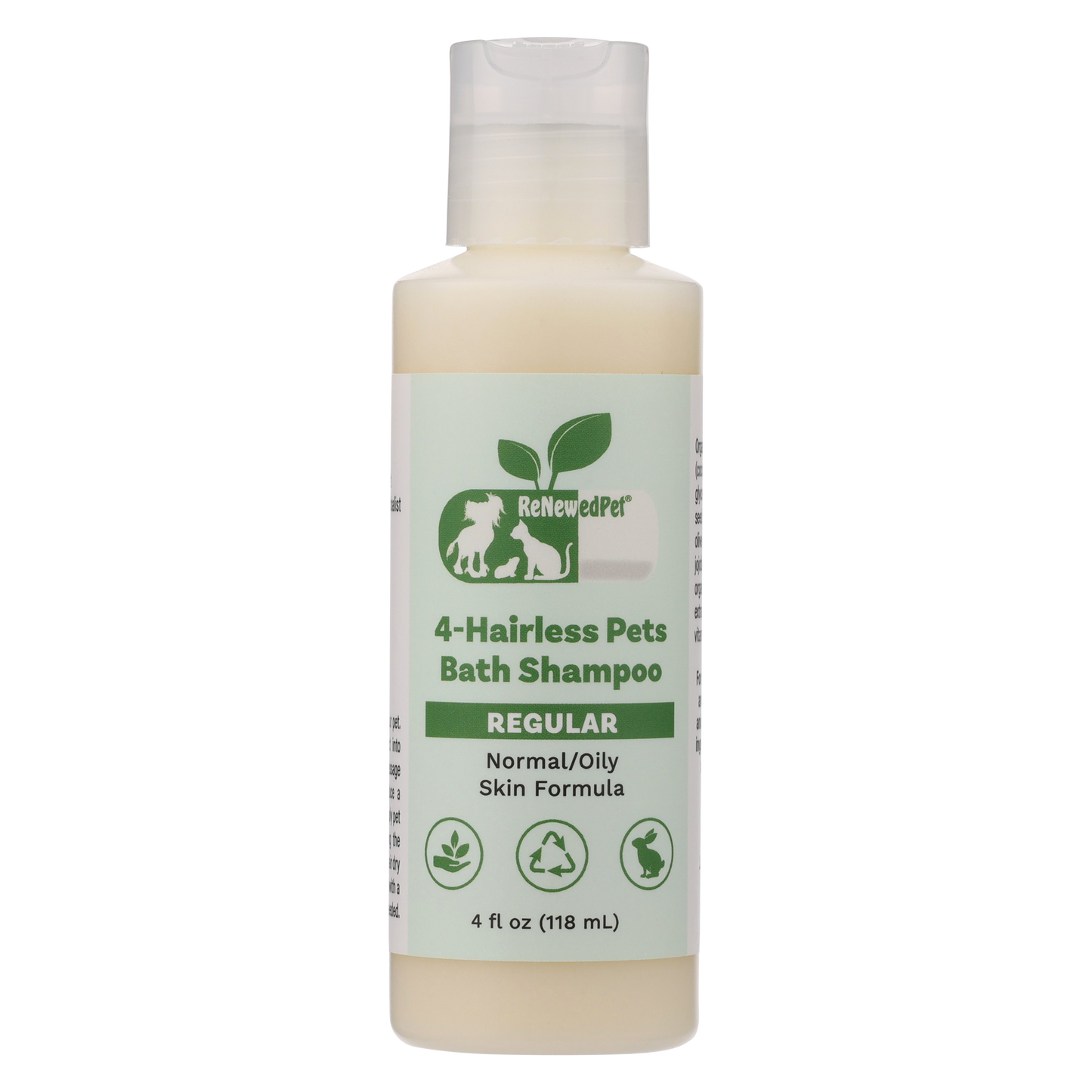 4-HAIRLESS PETS REGULAR SHAMPOO