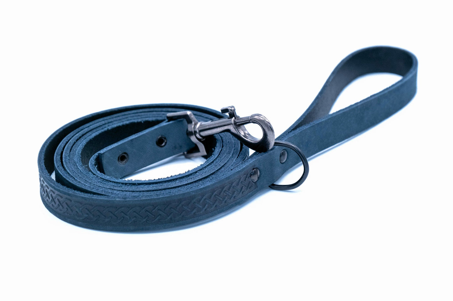 Celtic Sport Leather Collar and Leash Sets