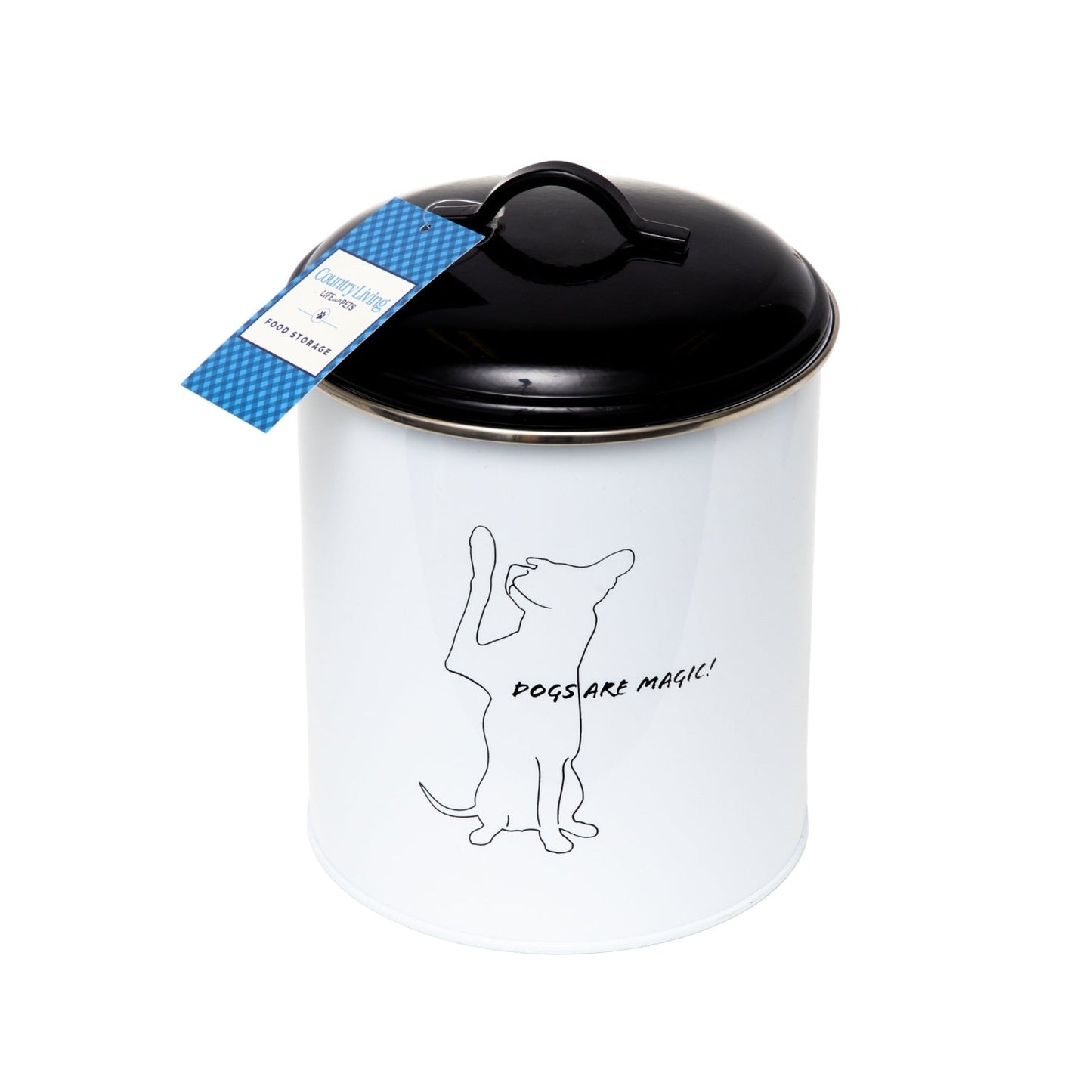 Set of 3 Pet Treat Storage Canisters