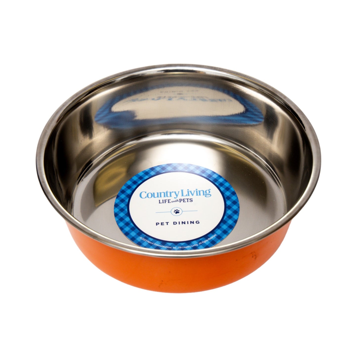 Set of 2 Heavy Gauge Stainless Steel Pet Bowls