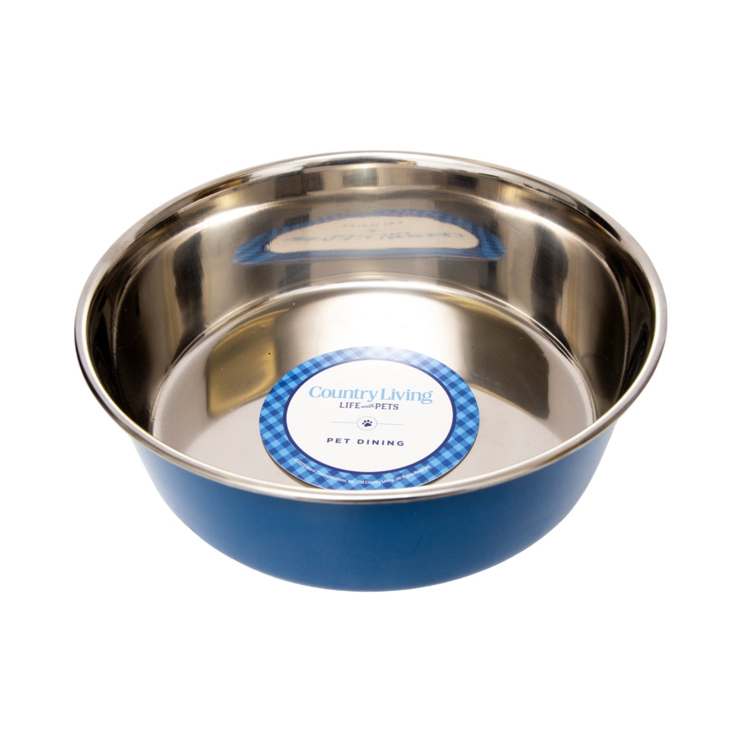 Set of 2 Heavy Gauge Stainless Steel Pet Bowls