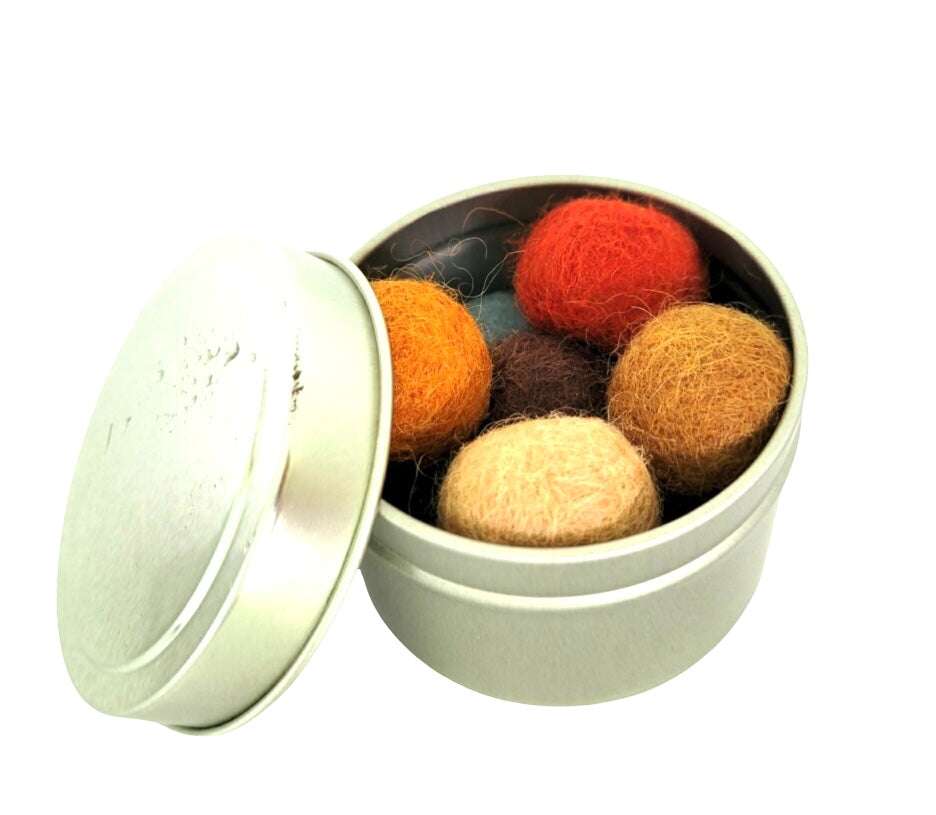 Organic Wool Cat Toy Balls