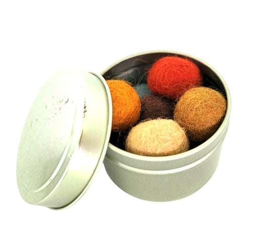 Organic Wool Cat Toy Balls