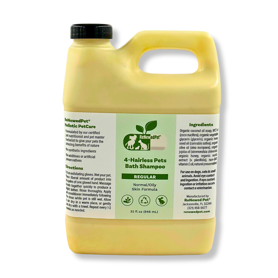 4-HAIRLESS PETS REGULAR SHAMPOO