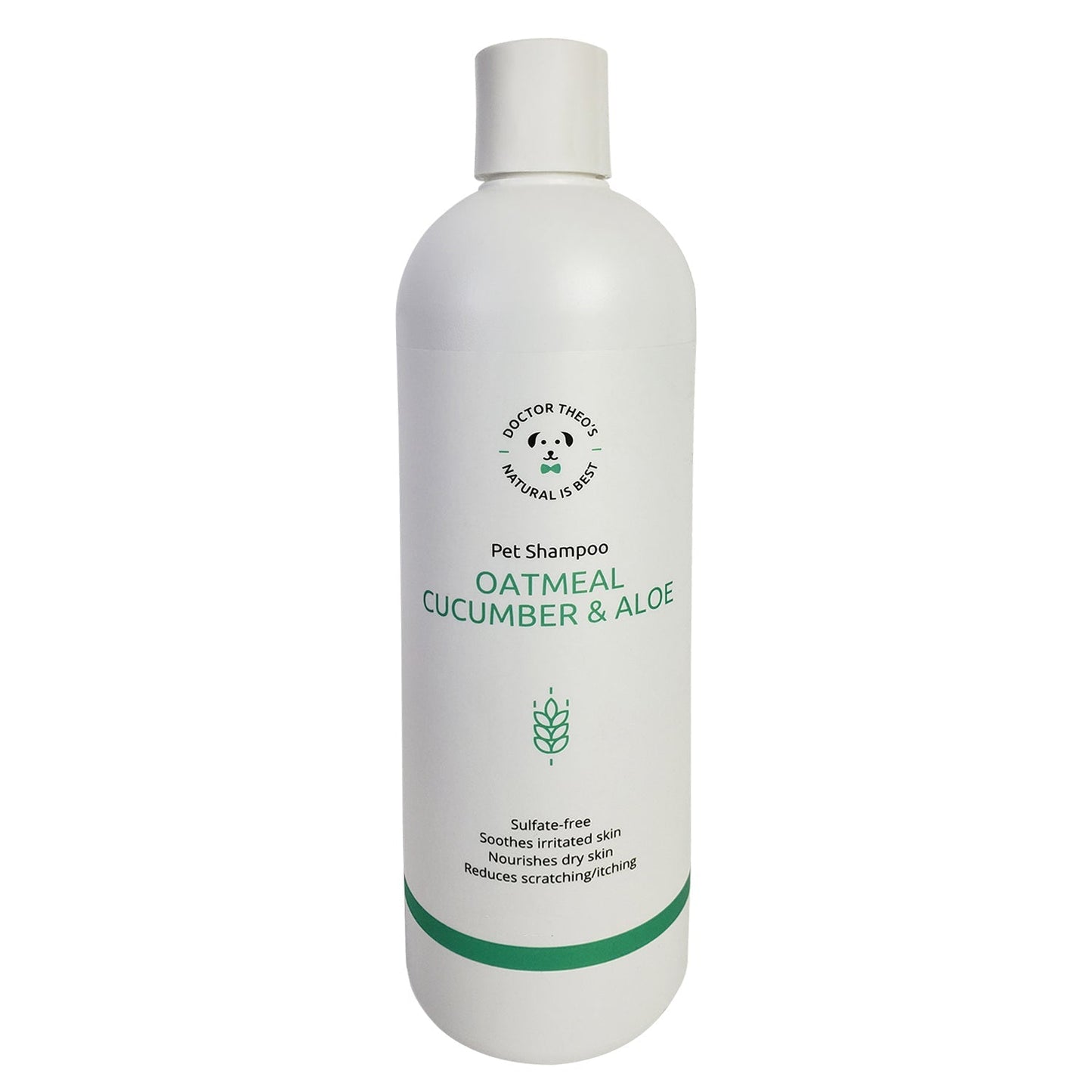 Dr. Theo's Dog Shampoo – Oatmeal, Cucumber & Aloe