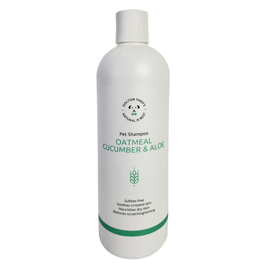 Dr. Theo's Dog Shampoo – Oatmeal, Cucumber & Aloe