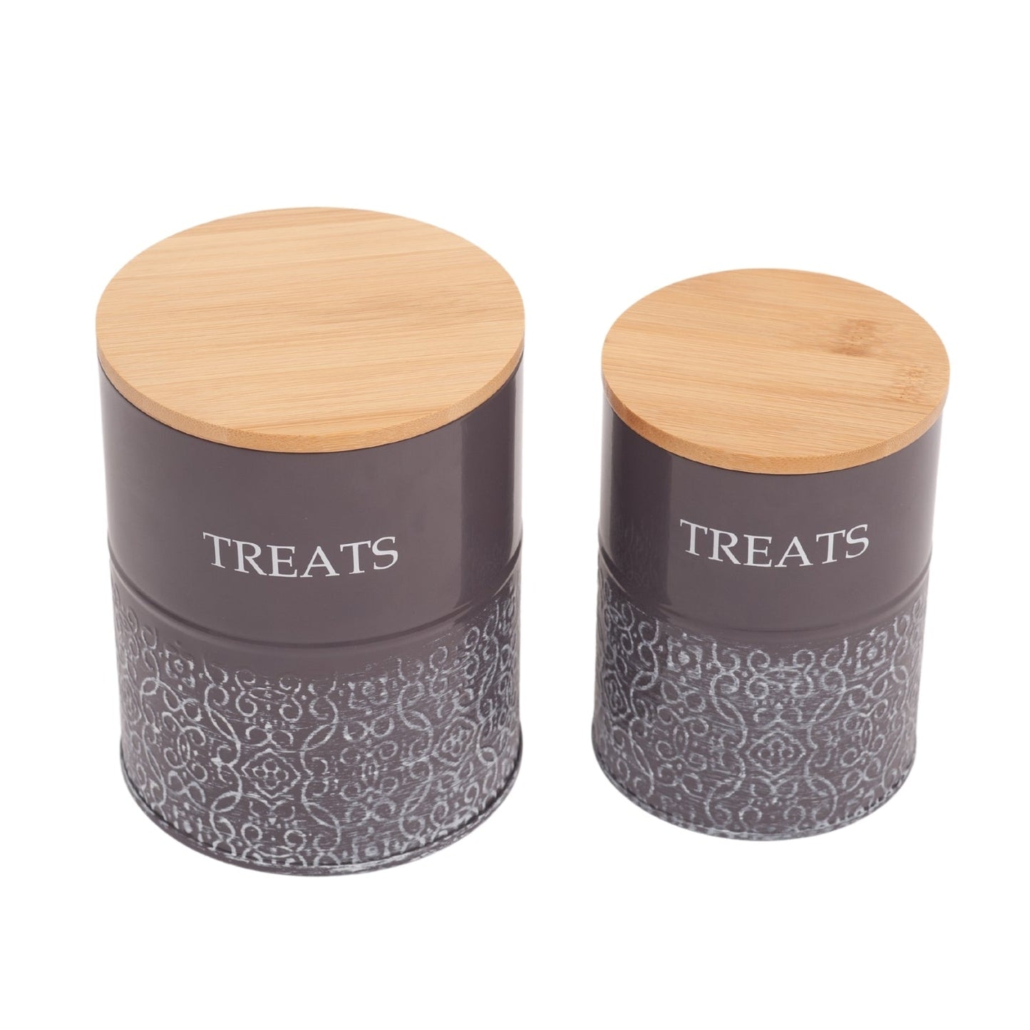 Country Living Dog Treat Canisters - Set of 2