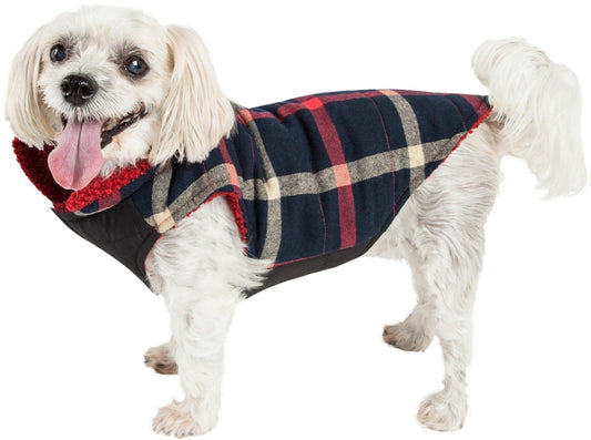 Pet Life ®  'Allegiance' Classical Insulated Dog Jacket